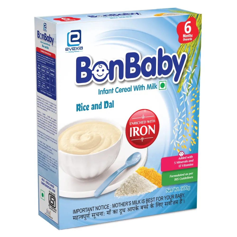 BonBaby Rice and Dal (300 GM)