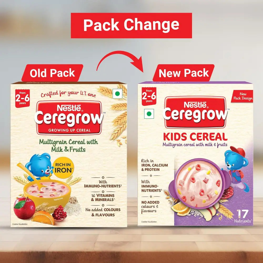 CEREGROW Kids Cereal with Multigrain - Feeding Formula