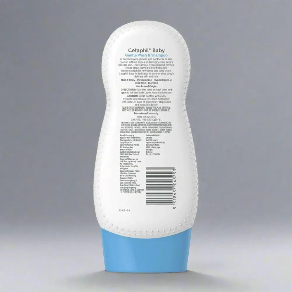 Cetaphil Baby Gentle Wash & Shampoo 230 ml - Bath and Body