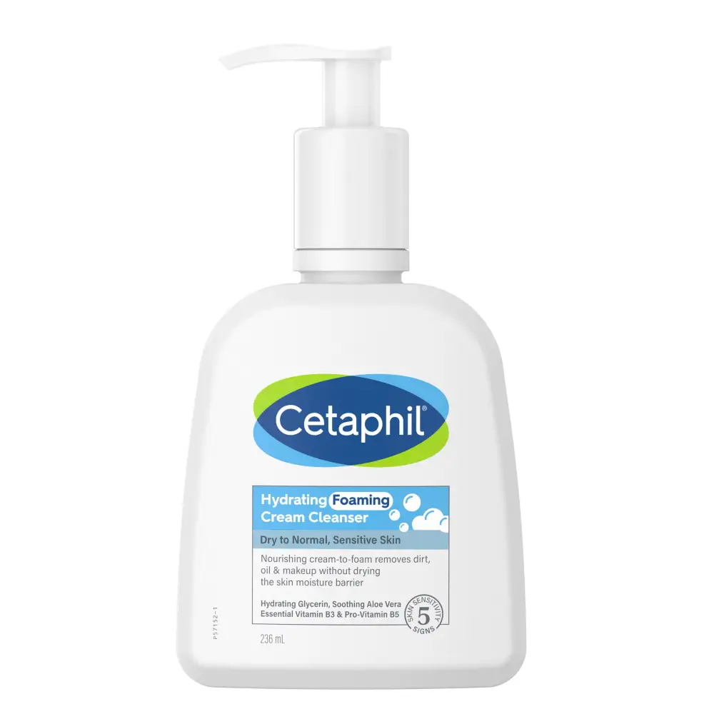 Cetaphil Hydrating foaming cleanser- 236ml - General product