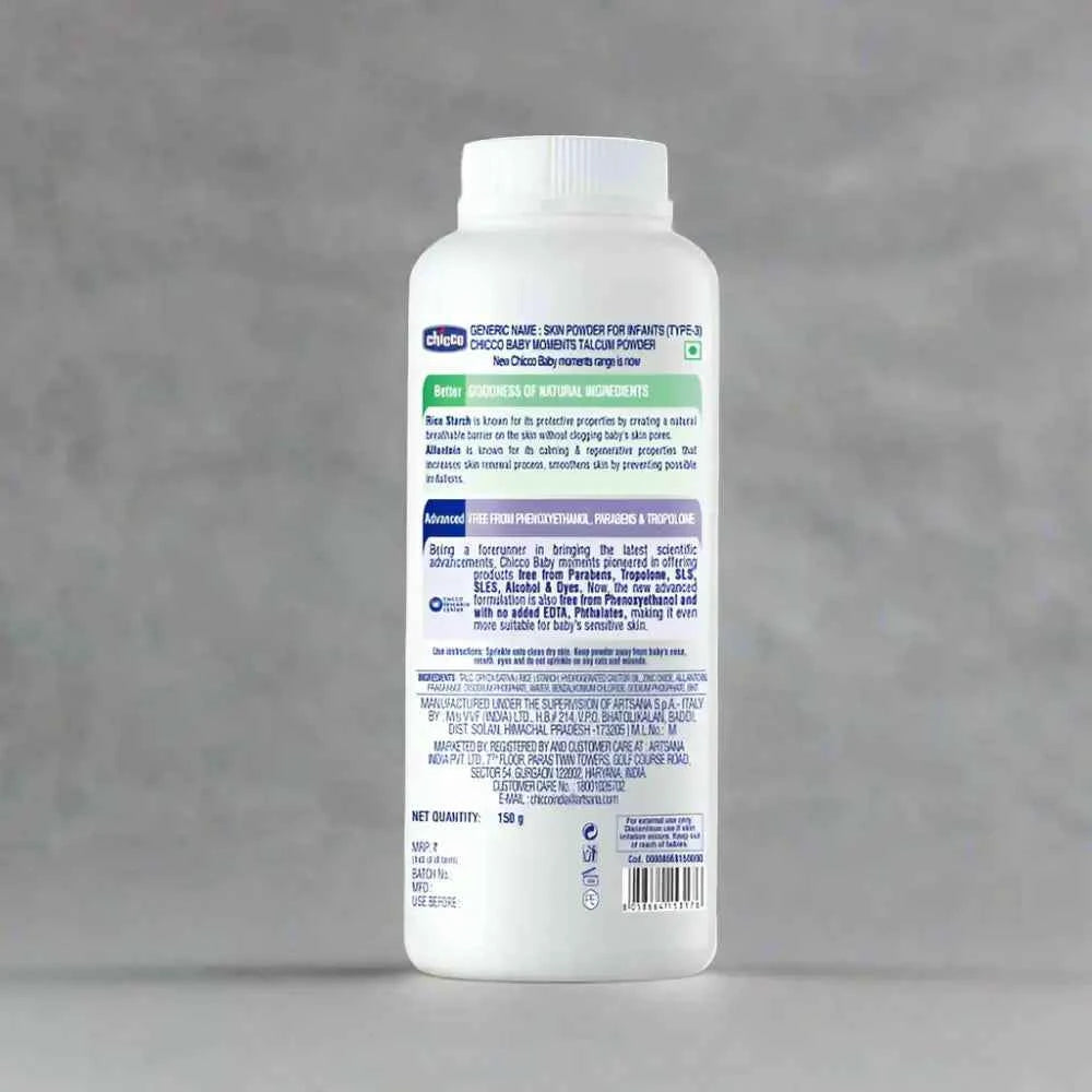 CHICCO BABY TALC POWDER 150 GM