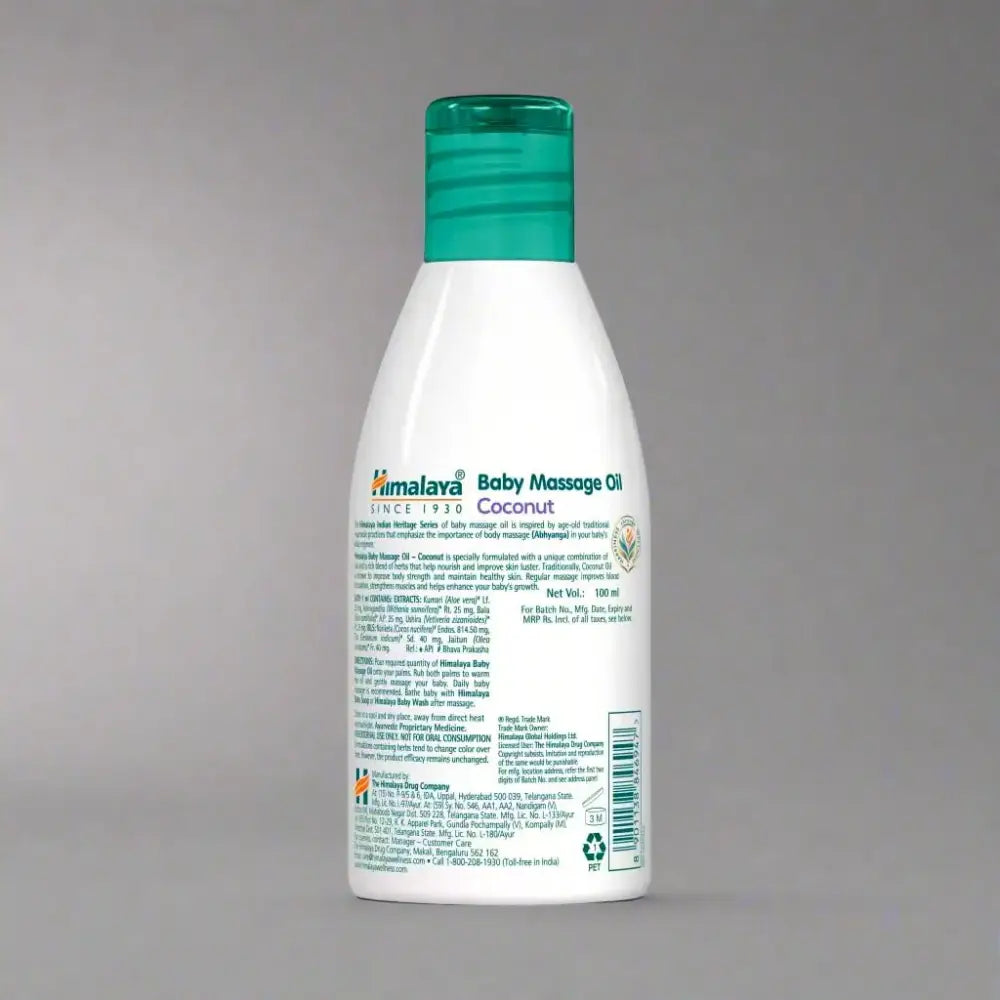 HIMALAYA BABY MASSAGE OIL 100ML - Bath and Body