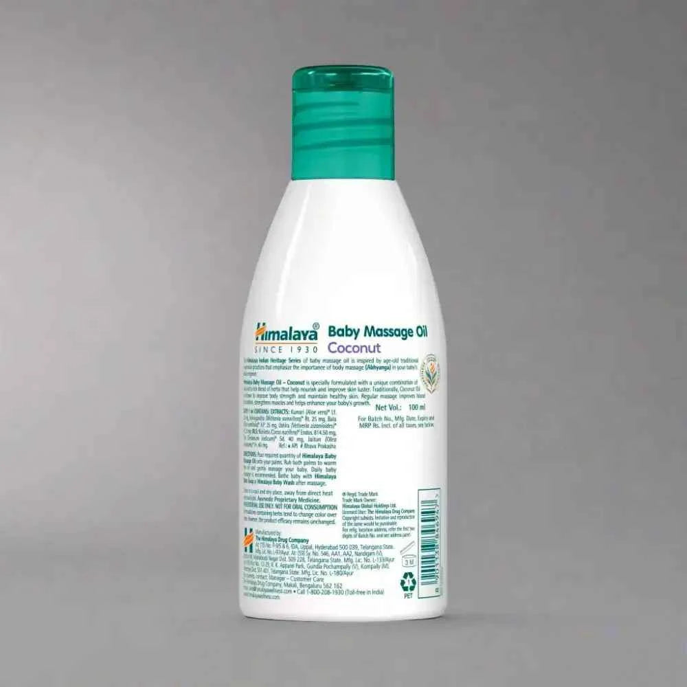HIMALAYA BABY MASSAGE OIL 100ML