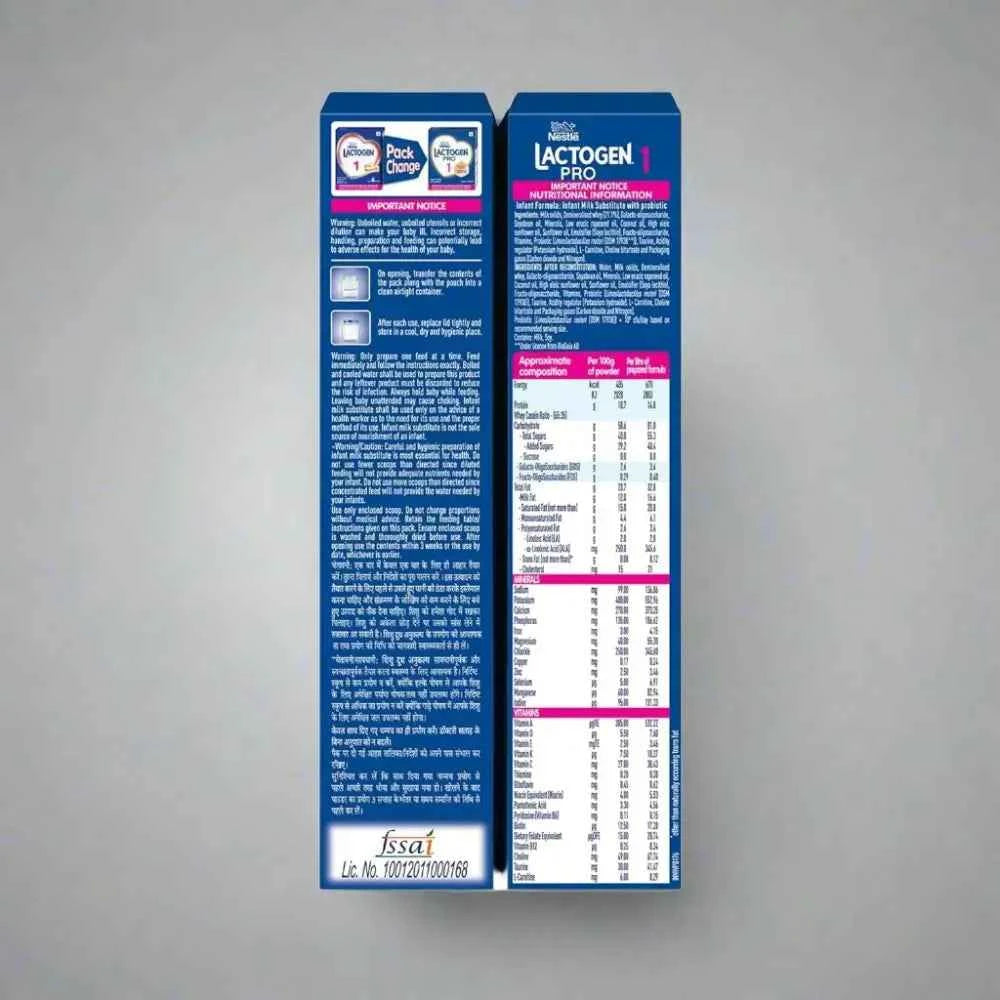 Lactogen Stage 1 Baby Formula for Newborns and Infants