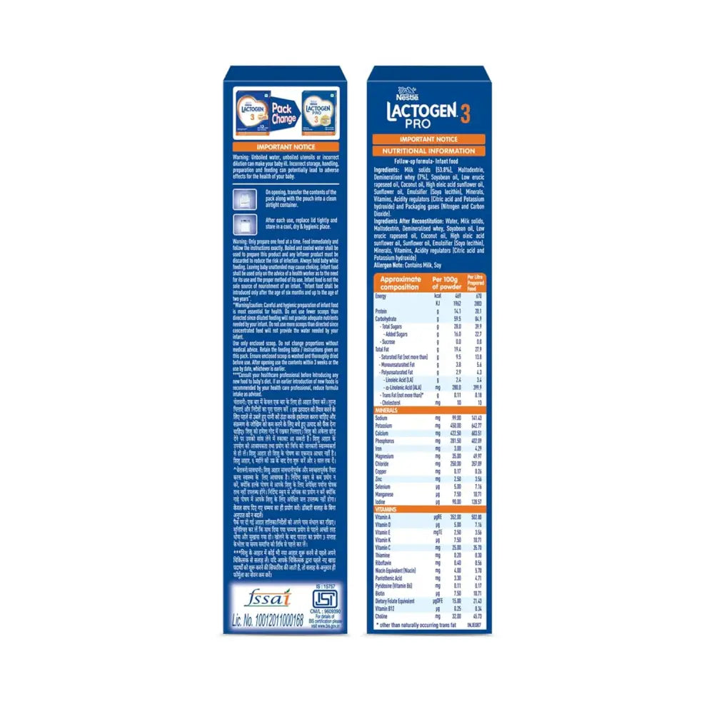 LACTOGEN STAGE 3 - Feeding Formula