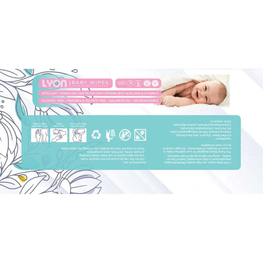 lyon baby wet wipes - Baby Essentials