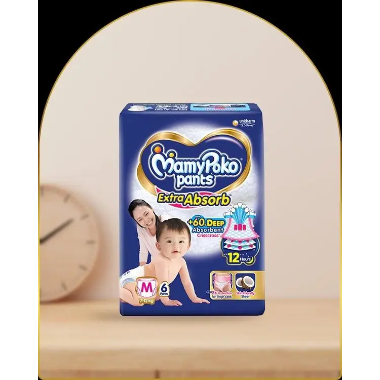 MAMY POKO PANTS M-6 EXTRA ABZORB - Baby Essentials