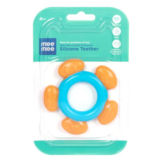 MEE MEE SILICON TEETHER - Baby Essentials