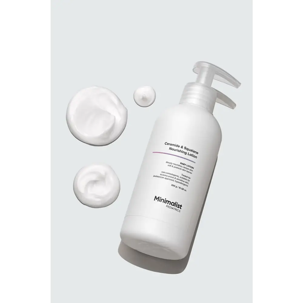 Minimalist ped ceramide + squalene body lotion - Baby Essentials