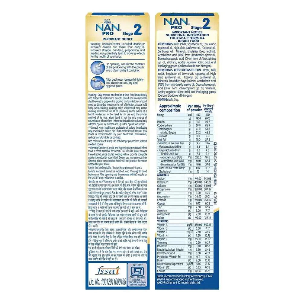 NAN PRO 2 REFIL 400GM