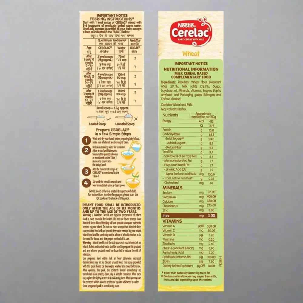 Nestlé CERELAC Baby Cereal with Wheat