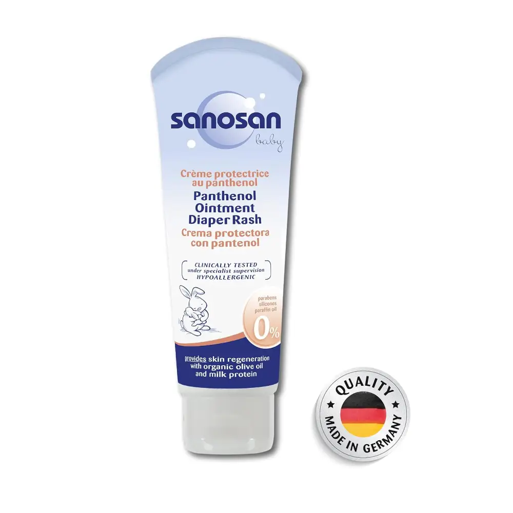 SANOSAN BABY PANTHENOL DIAPER CREAM - Bath and Body