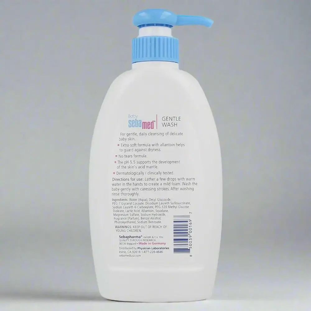 SEBAMED BABY GENTLE WASH (PUMP) 400ML - Bath and Body