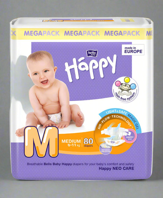 BABY DIAPERS MEDIUM (Bella)