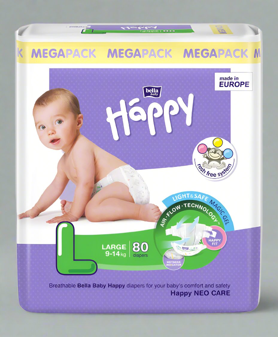 BABY DIAPERS LARGE (Bella)