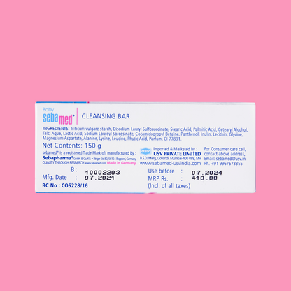 SebaMed Baby Cleansing Bar 150gm