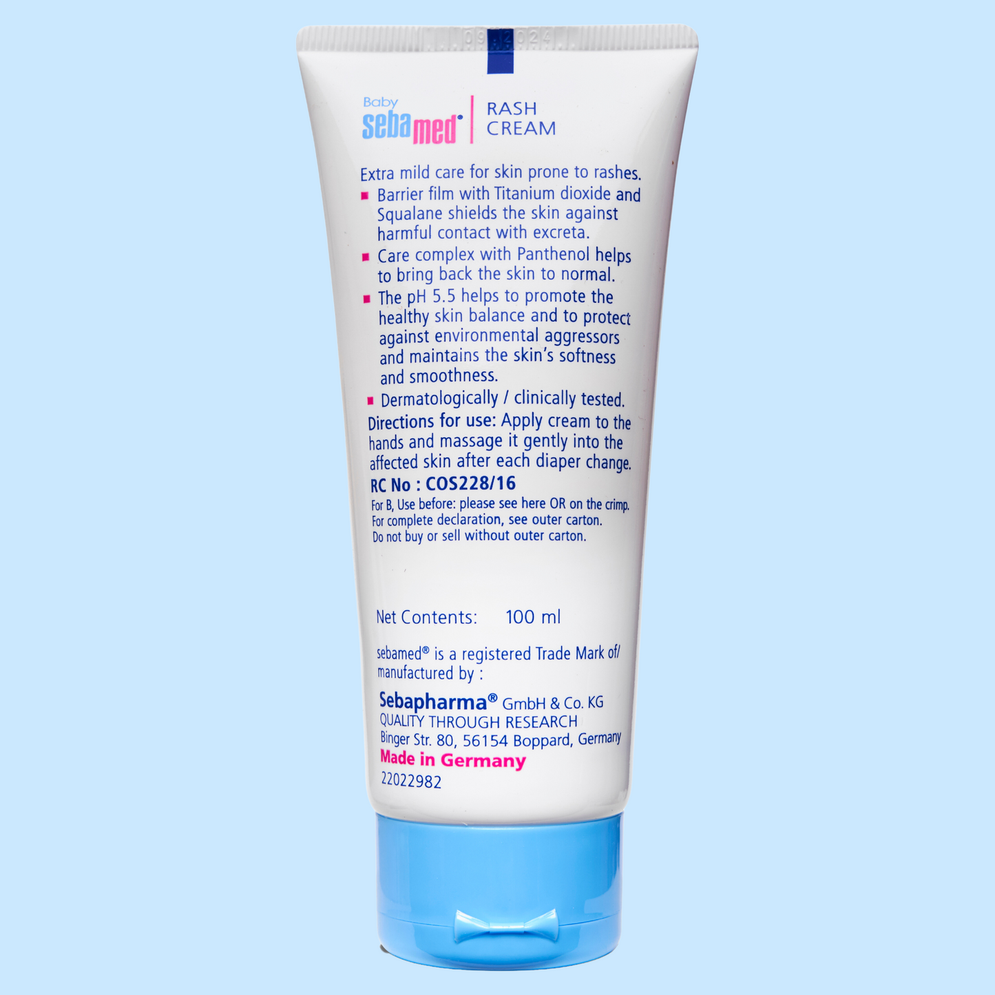 SebaMed Baby Rash Cream 100ml