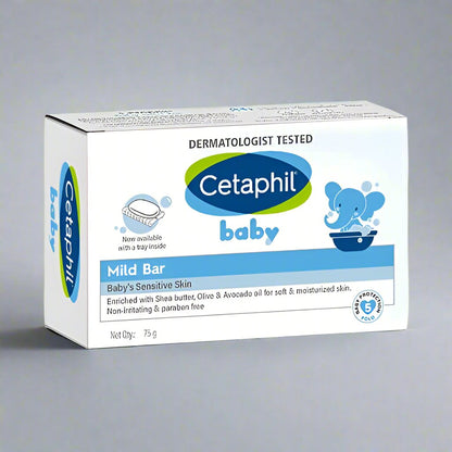 CETAPHIL BABY MILD BAR 75GM