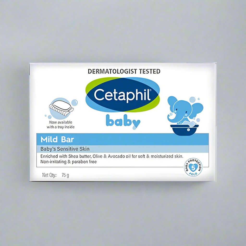 CETAPHIL BABY MILD BAR 75GM