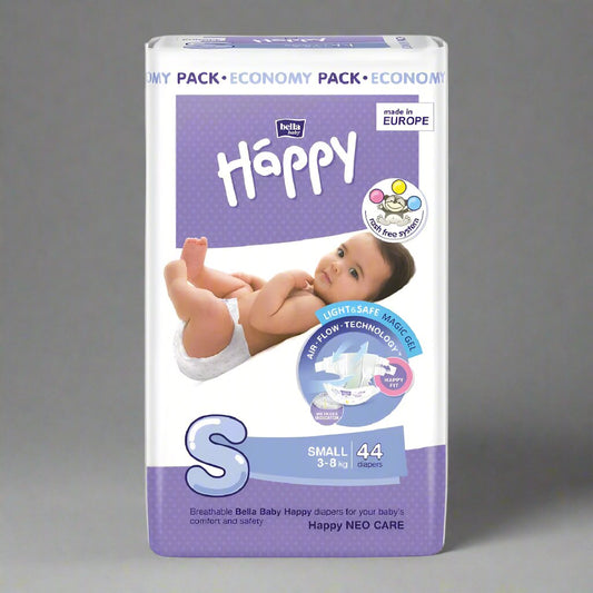 BELLA BABY DIAPERS SMALL 44'S