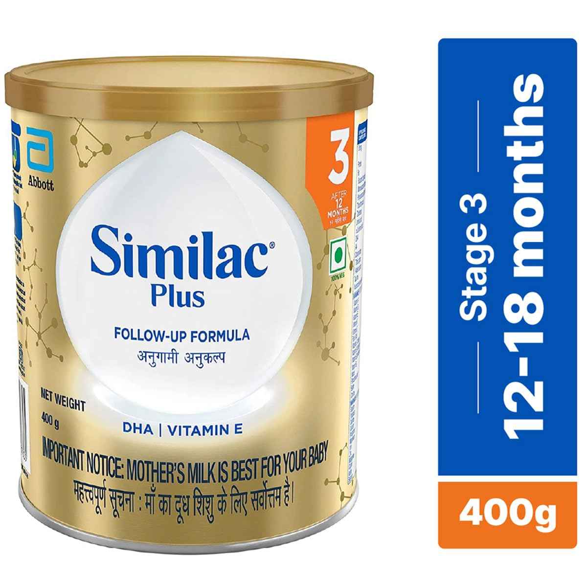 SIMILAC PLUS STAGE 3 400GM