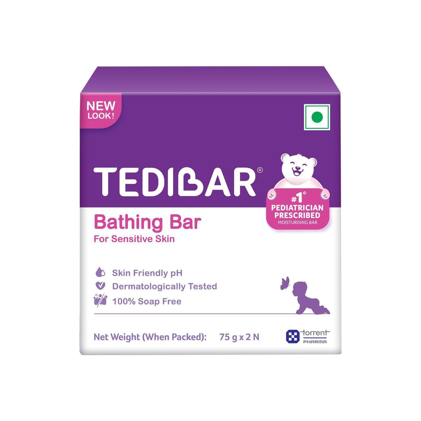 TEDIBAR 75 GM SOAP ( 2s PACK )