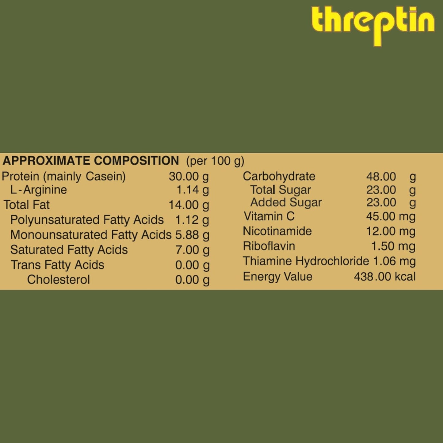 Threptin Protein Diskettes 275g (Vanilla)