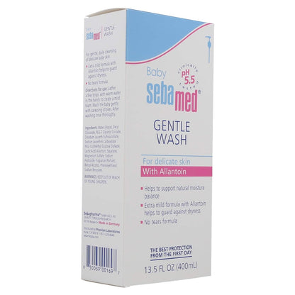 SEBAMED BABY GENTLE  WASH (PUMP) 400ML