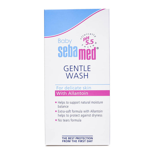 SEBAMED BABY GENTLE  WASH (PUMP) 200ML