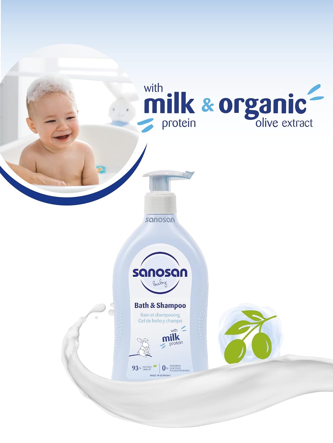 SANOSAN BABY BATH&SHAMPOO