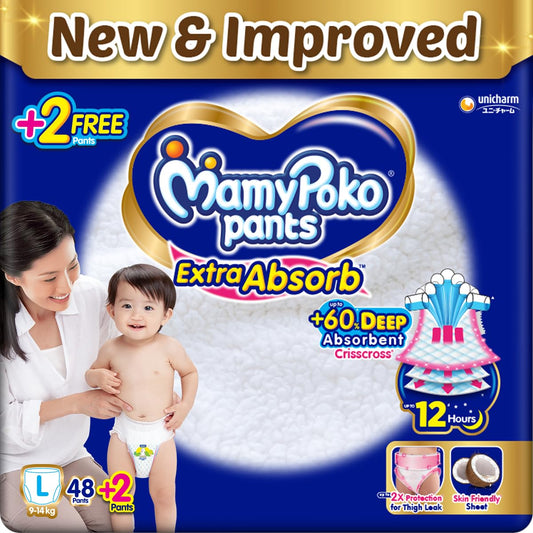 MAMY POKO PANTS L 48+2 EXTRA ABSORB