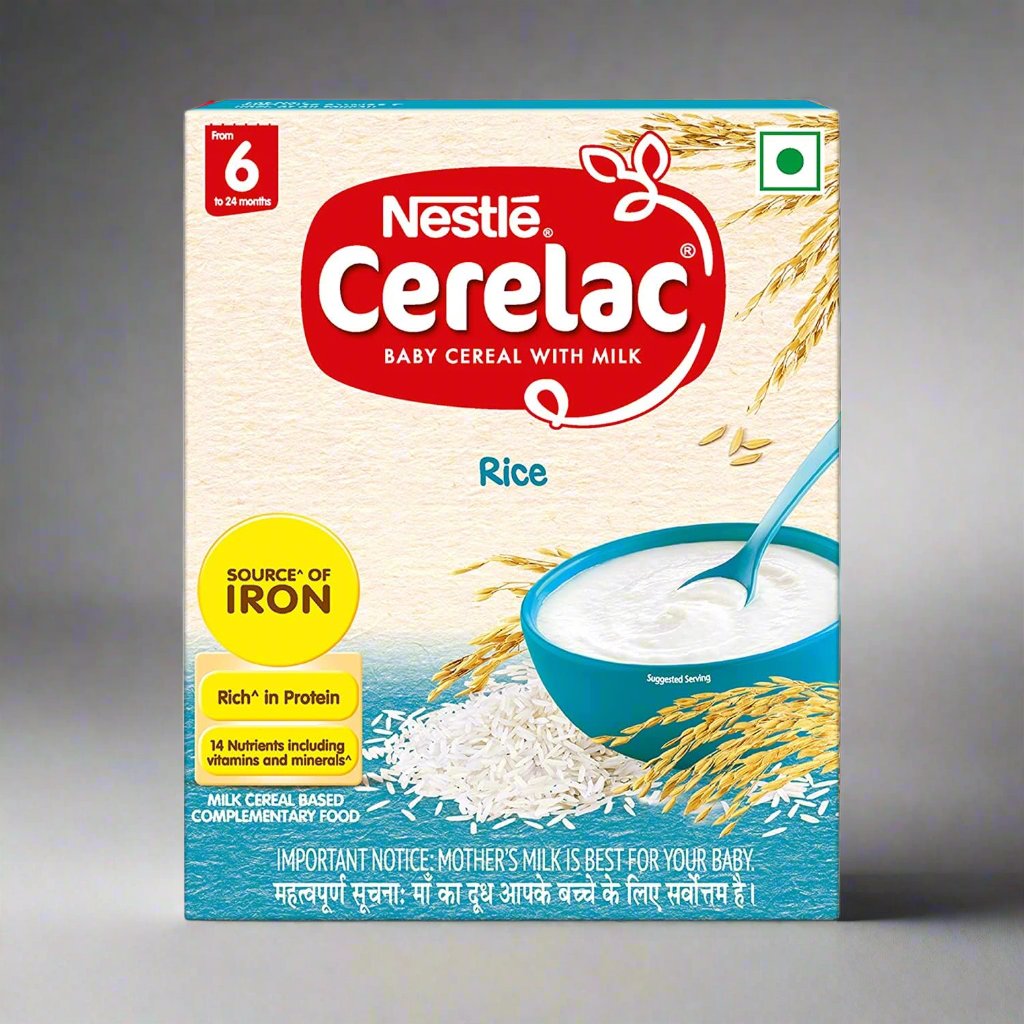 Nestle Cerelac Baby Cereal with Milk , Rice