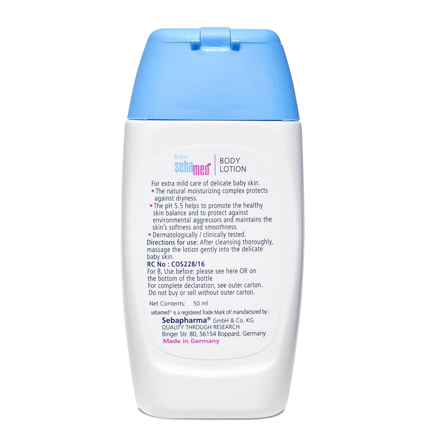 SEBAMED 50ML BABY LOTION