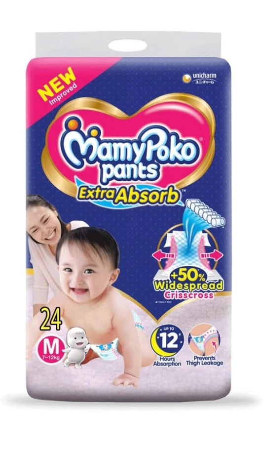 MAMY POKO PANTS M-22 + 2 EXTRA ABSORB - Baby Essentials