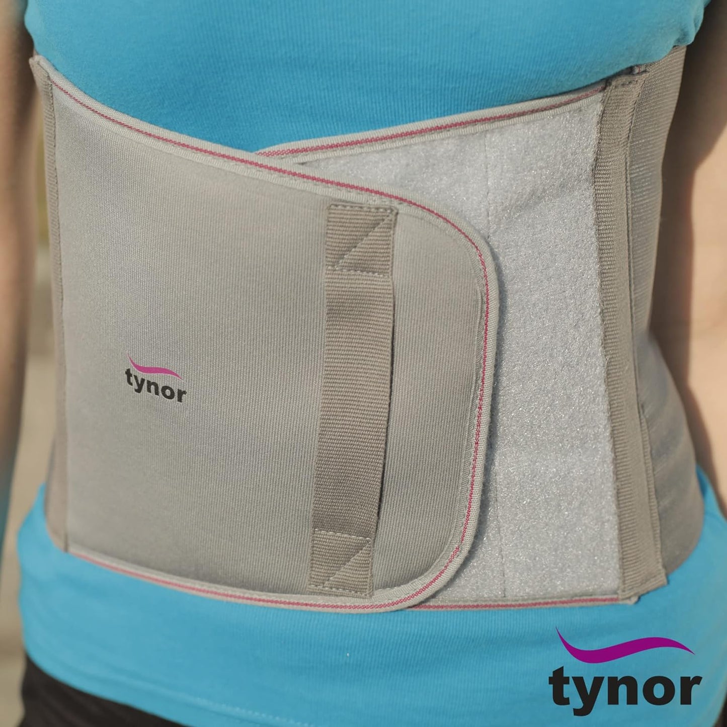 TYNOR Abdominal Support 9"/23cm, Grey, XL