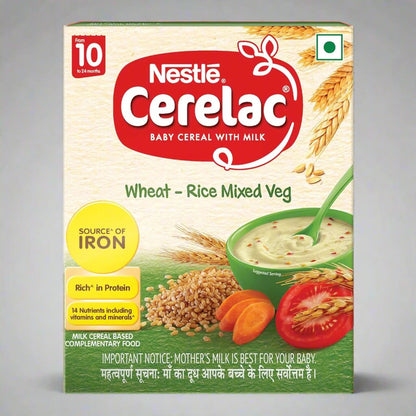 CERELAC STAGE 3 WHEAT RICE MIX VEG