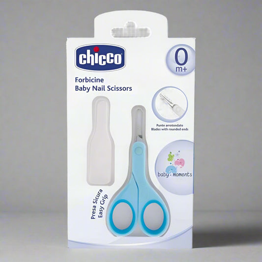 CHICCO NAIL SCISSORS (LIGHT BLUE)