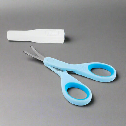 CHICCO NAIL SCISSORS (LIGHT BLUE)