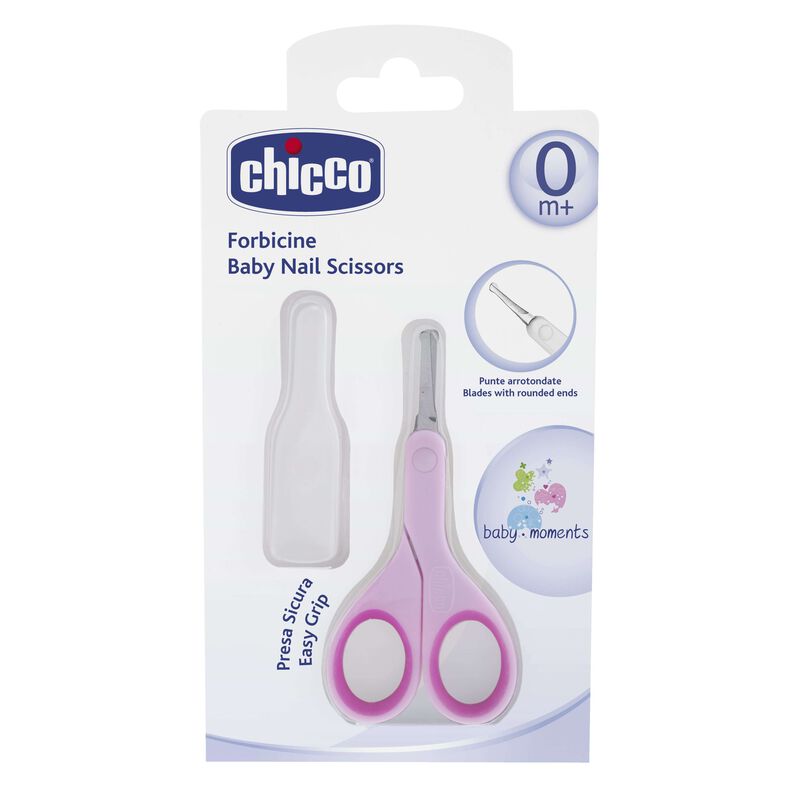 CHICCO NAIL SCISSORS (PINK)