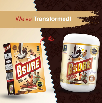 B SURE 400GM POWDER CHOCLATE