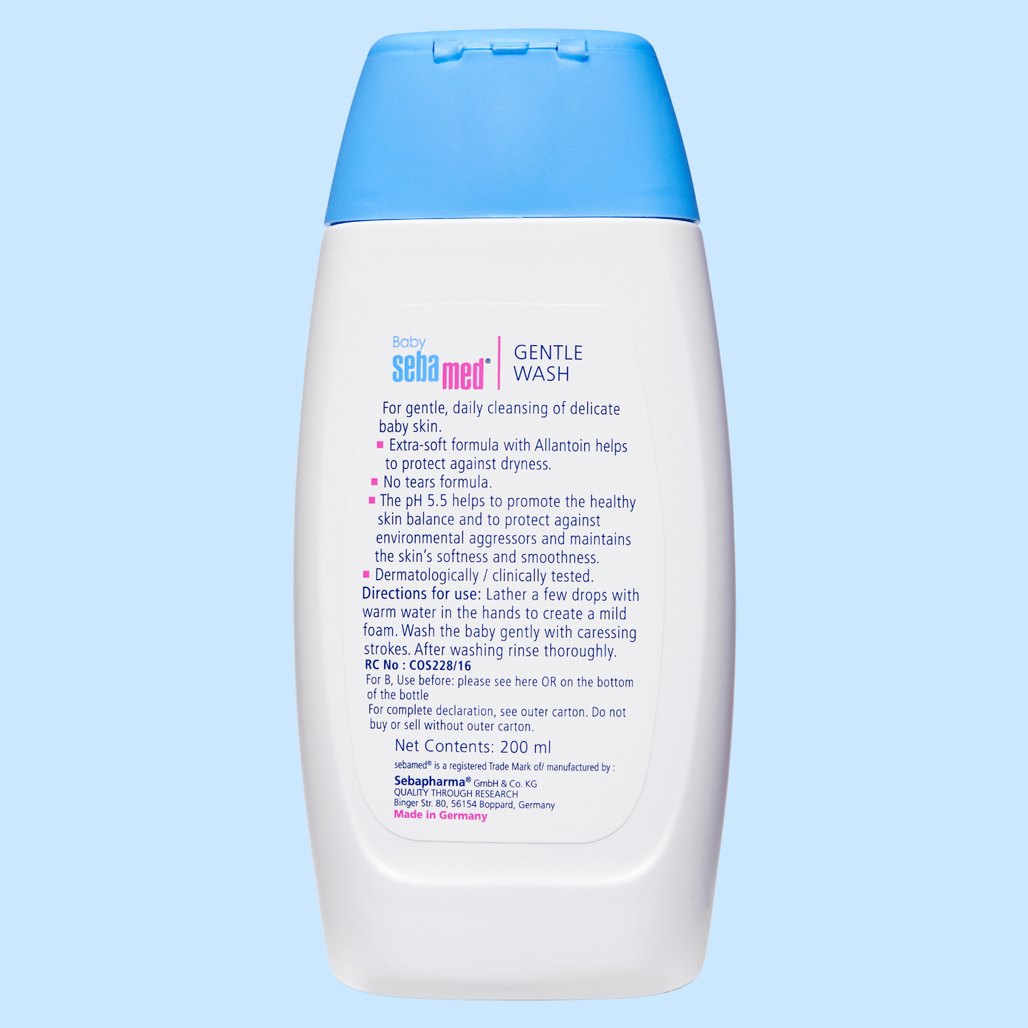 SebaMed Baby Wash Extra Soft 200ml