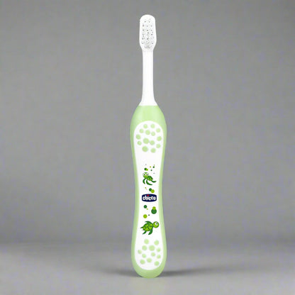 CHICCO FIRST MILK TEETH TOOTH BRUSH GREEN