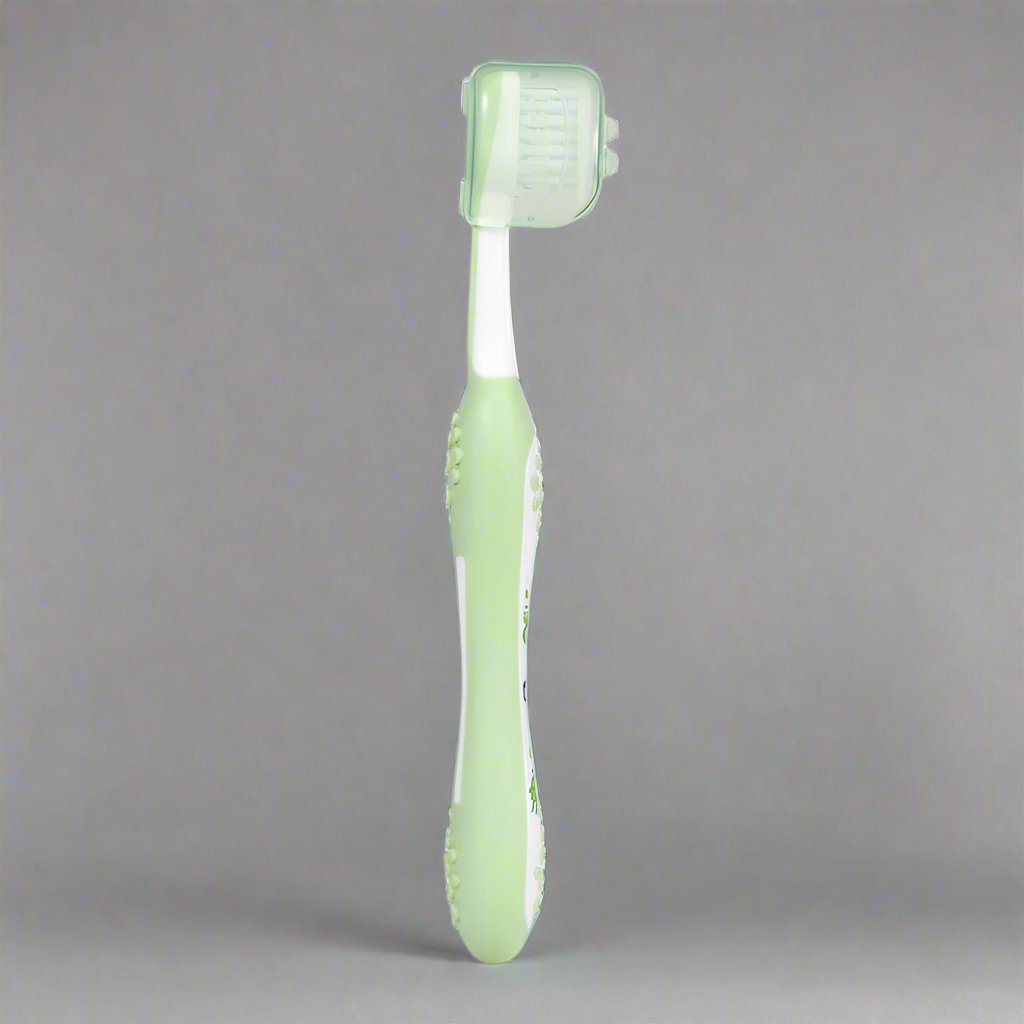 CHICCO FIRST MILK TEETH TOOTH BRUSH GREEN