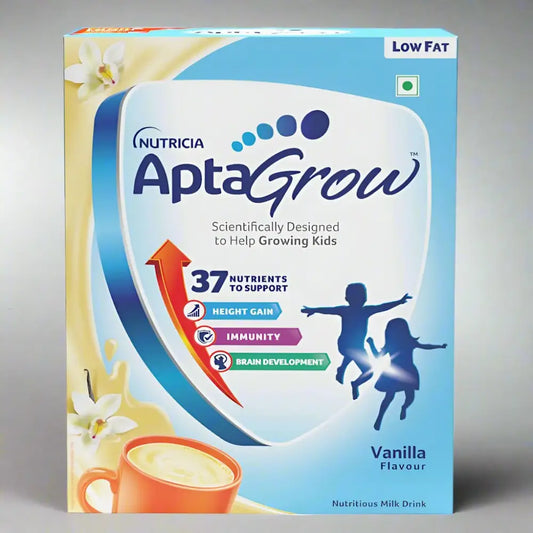 APTAGROW VANILLA 400 GM REFILL POWDER - Feeding Formula