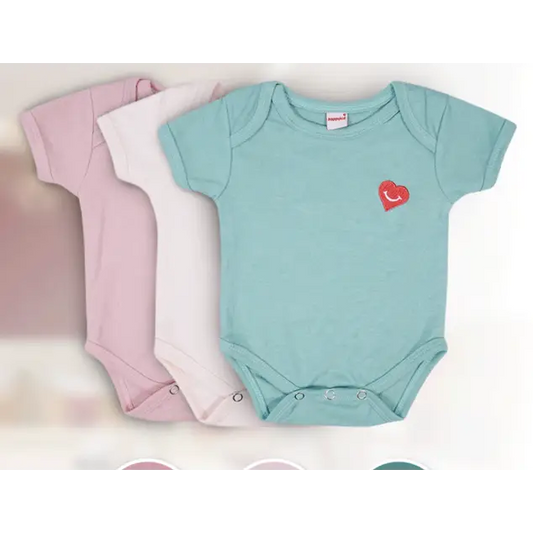 Body Suit (Plain) Pack of 01 Baby Cradle