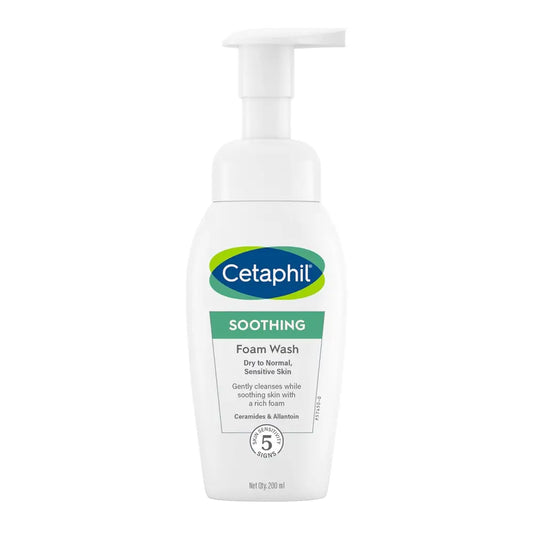 Cetaphil Soothing foam wash 200ml - Bath and Body