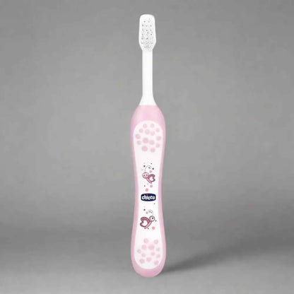 CHICCO TOOTH BRUSH PINK (6M - 36M) SuccessSH PINK (6M - 36M)