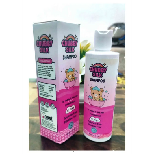 Chubby Silk Shampoo 200ml - Bath and Body
