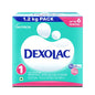 Dexolac Infant Formula Milk Powder for Babies - Stage 1 (Upto 6 Months) - with FOS and 36 Vital Nutrients - 1.2 Kg