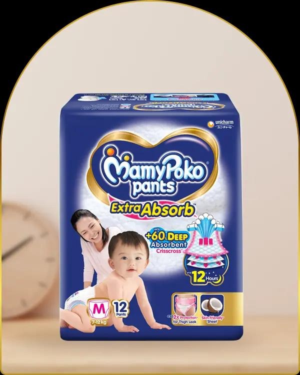 MAMY POKO PANTS M-12 EXTRA ABSORB